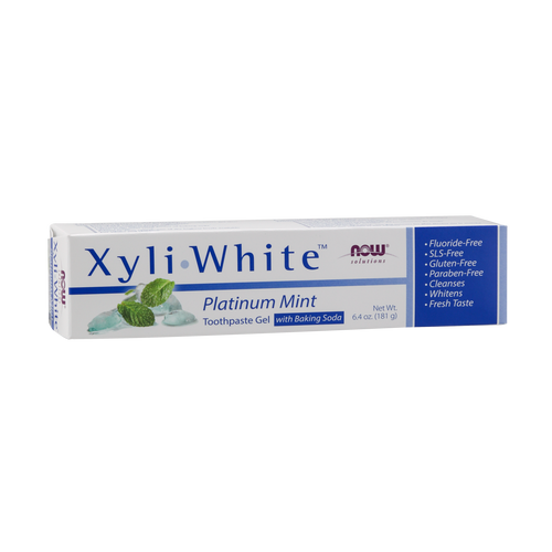 NOW Solutions XyliWhite Toothpaste Gel - Platinum Mint