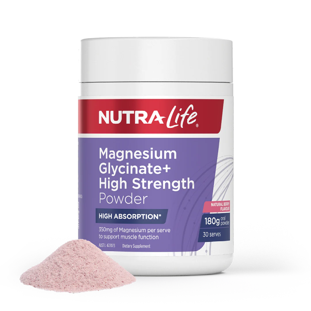 Nutra-Life Magnesium Glycinate + High Strength Powder - Net Pharmacy