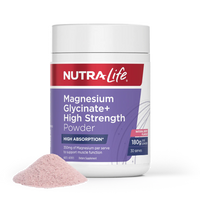 Nutra-Life Magnesium Glycinate + High Strength Powder