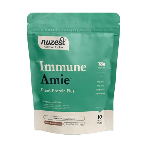 Nuzest Immune Amie Plant Protein Plus - Natural Chocolate