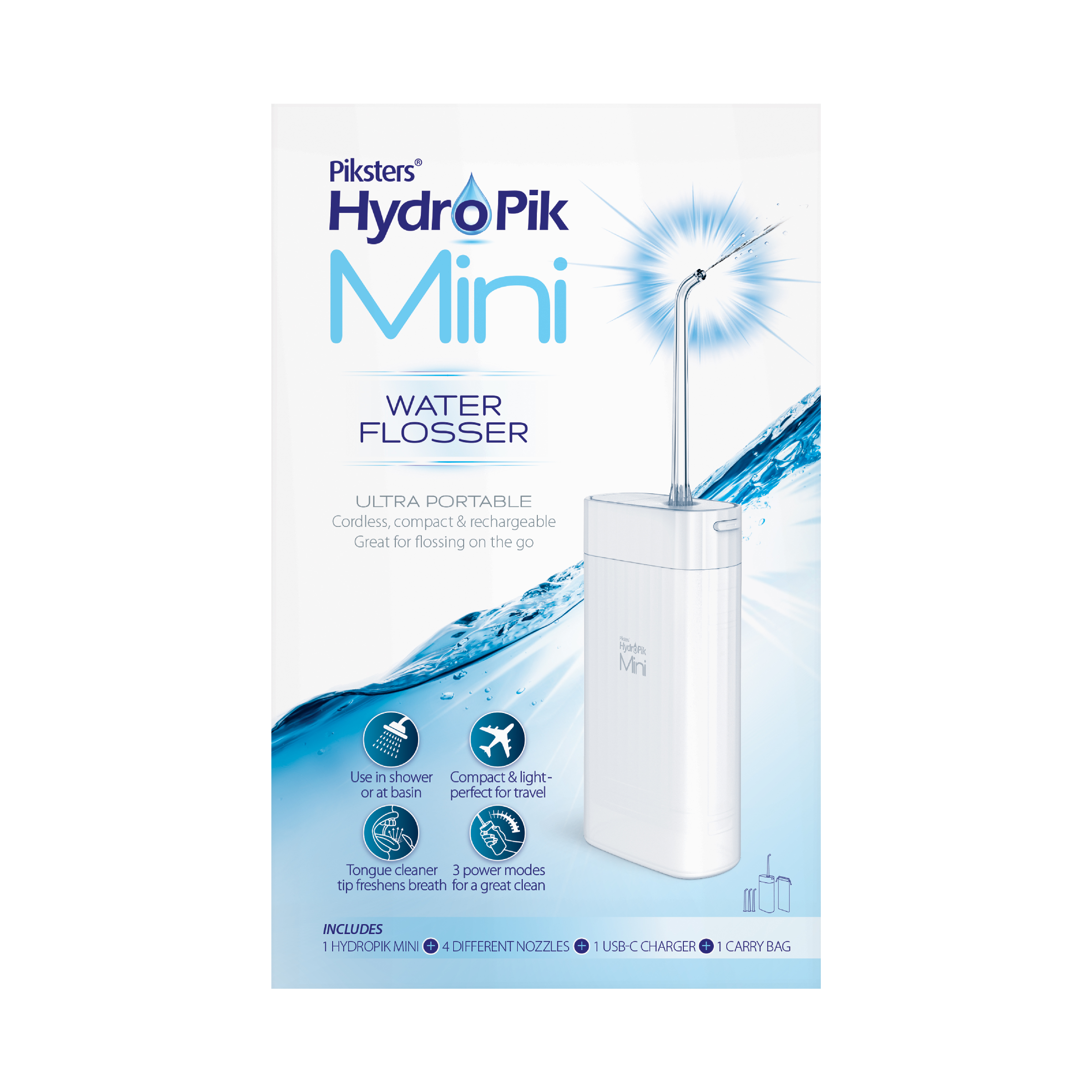 Piksters HydroPik Mini Water Flosser - Net Pharmacy