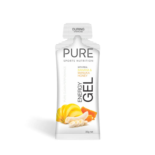 PURE Energy Gel with Real Banana & Manuka Honey