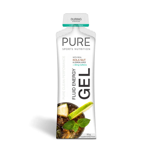 PURE Fluid Energy Gel with Real Kola Nut & Lemon Juice