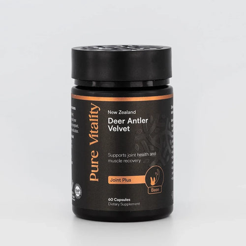 Pure Vitality New Zealand Deer Antler Velvet - Joint Plus: Base