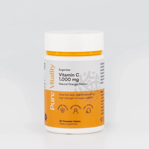 Pure Vitality Sugarless Vitamin C 1,000 mg