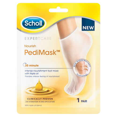 Scholl ExpertCare Nourish PediMask Triple Oil Blend