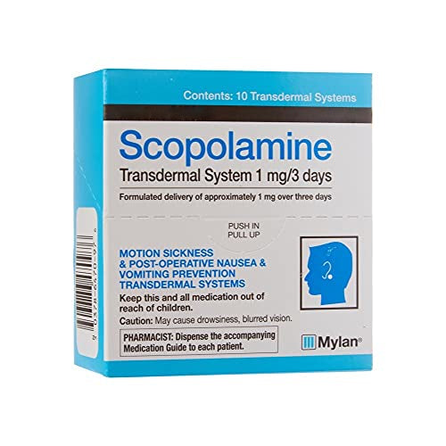 Scopolamine Motion Sickness Prevention Transdermal System