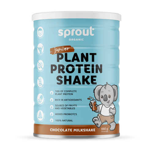 Sprout Organic Junior Plant Protein Shake - Chocolate Milkshake