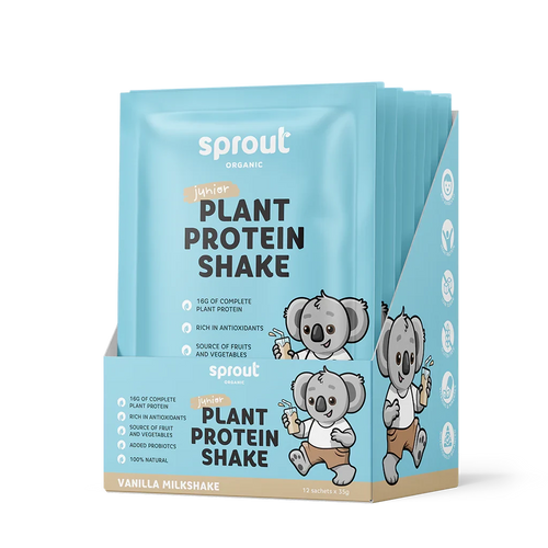 Sprout Organic Junior Plant Protein Shake - Vanilla Milkshake