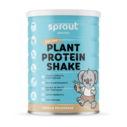 Sprout Organic Junior Plant Protein Shake - Vanilla Milkshake