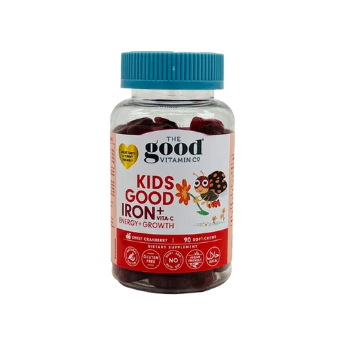 The Good Vitamin Co. Kids Good Iron + Vita-C Energy + Growth