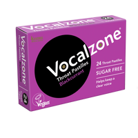 Vocalzone Throat Pastilles - Blackcurrant