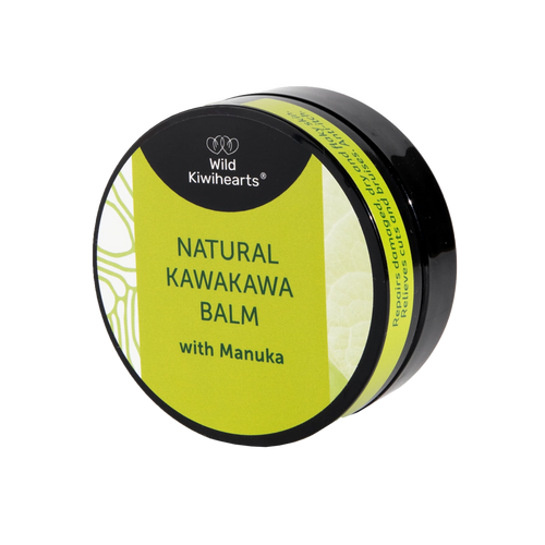 Wild Kiwihearts Natural Kawakawa Balm with Manuka