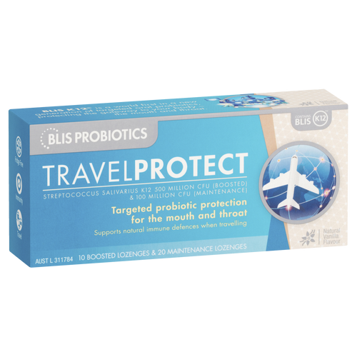 Blis TravelProtect with BLIS K12 - Natural Vanilla Flavour