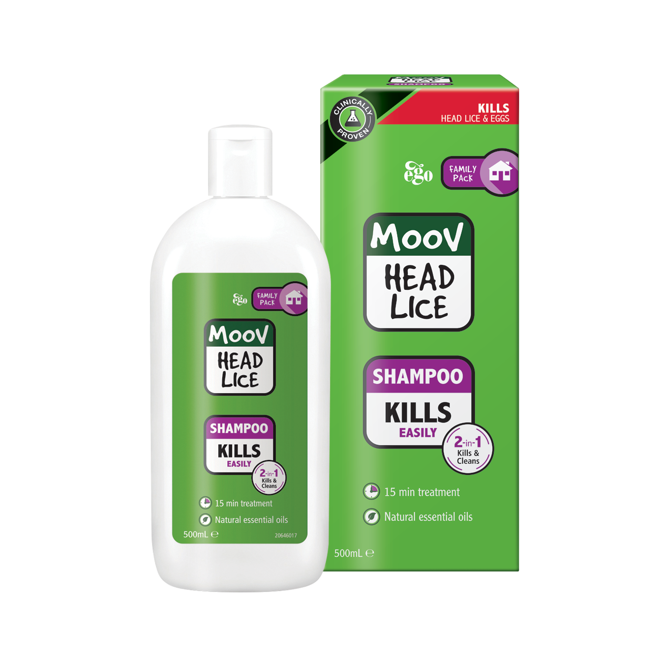 Ego MOOV Head Lice Shampoo - Net Pharmacy