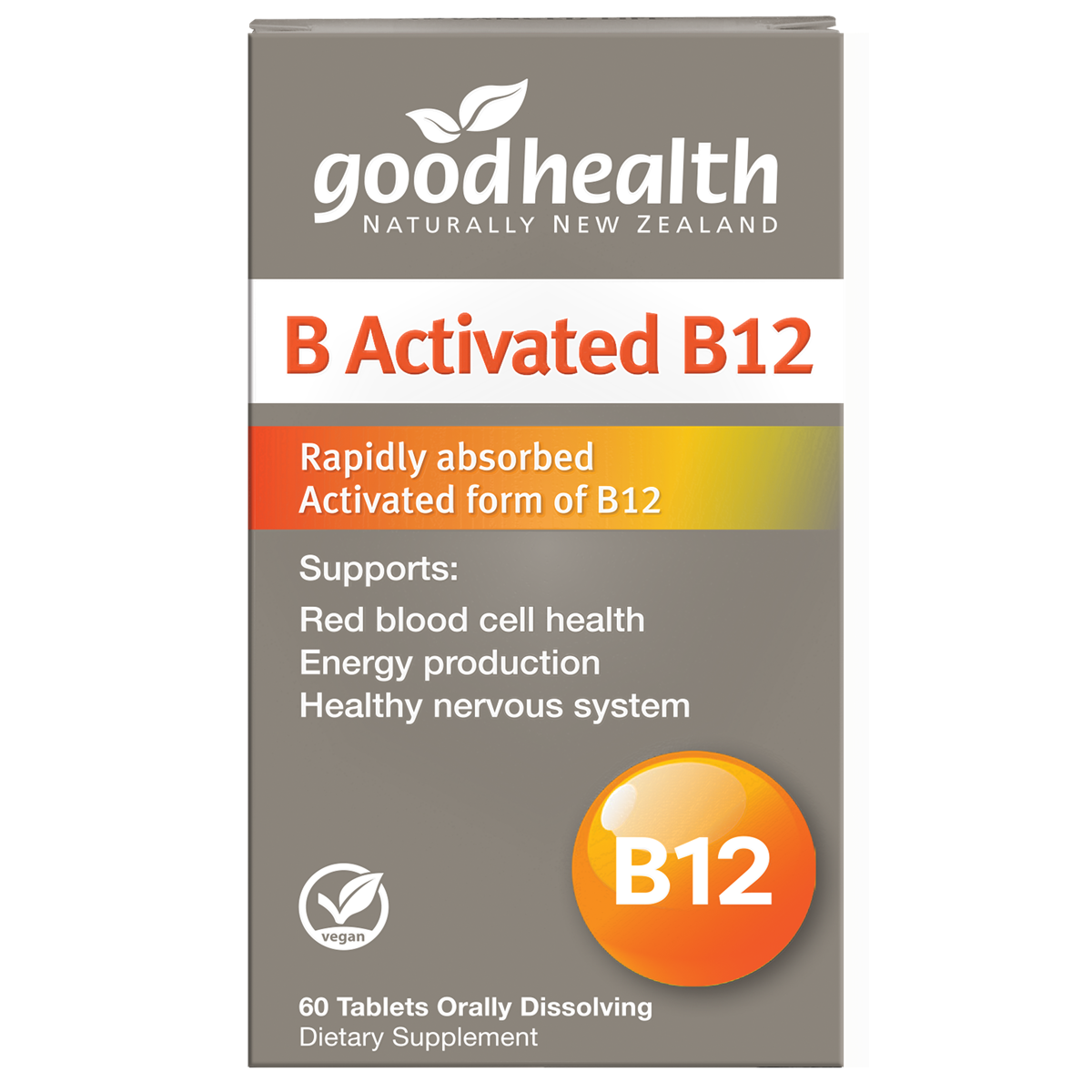 Good Health B Activated B12 - Net Pharmacy