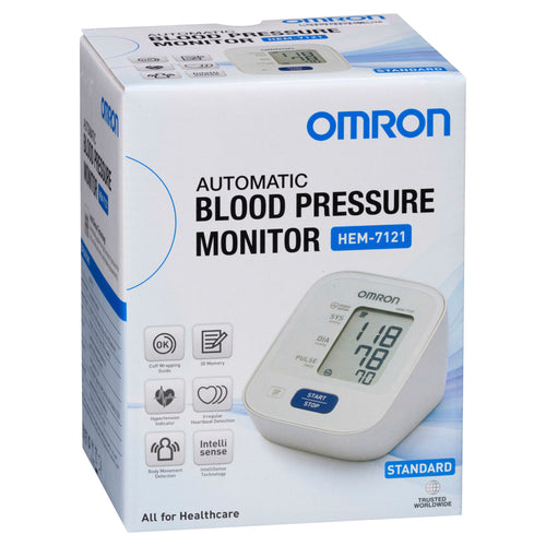 Omron HEM-7121 Automatic Blood Pressure Monitor