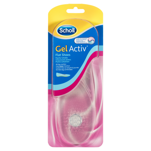 Scholl GelActiv Women's Insoles for Flat Shoes