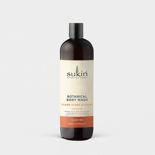 Sukin Botanical Body Wash - Ylang Ylang & Cedar