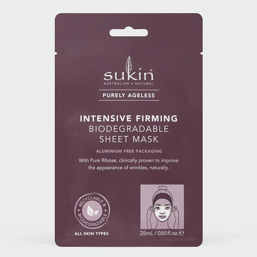 Sukin Purely Ageless Intensive Firming Biodegradable Sheet Mask